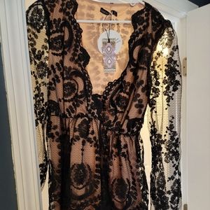 Black Lace Dress